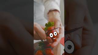 Strawberry get help remove threat funny doodle animation doodland lifedoodles funny shorts [upl. by Eerrahs]