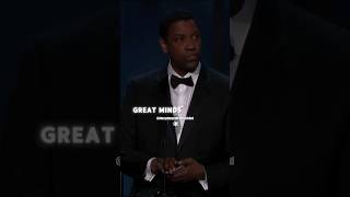 What Great Minds do💯💯 motivation mindset quotes denzelwashington shortsviral ahns [upl. by Carol899]