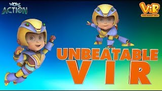 Vir The Robot Boy  Unbeatable Vir  Action Movie for Kids WowKidz Action [upl. by Esch164]