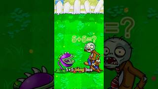 5 cộng năm bằng bao nhiêu nào  zombie cartoon hoathinh2d xuhuong shorts [upl. by Darcie14]