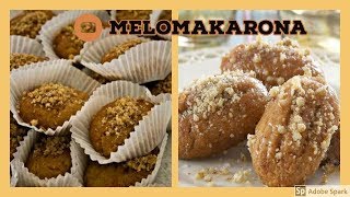 Best Melomakarona  Honey Dipped Orange amp Spice Cookies  Part 1 [upl. by Ahsenac]