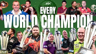 Every World Darts Championship Winning Moment 19942023 [upl. by Vallie]