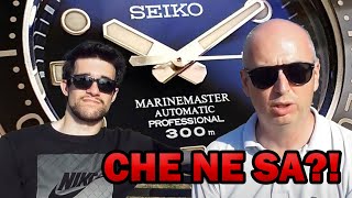 Stefano Cecchini che ne sa Seiko MarineMaster [upl. by Ecneralc75]