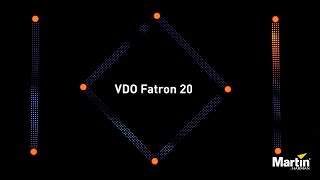 Martin VDO Fatron 20 Creative LED Video Batten Product Overview [upl. by Boys375]