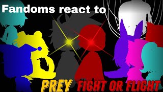 Fandoms react to PreyFight or flightFnf [upl. by Seni]