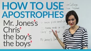 How to use apostrophes in English [upl. by Tuckie]