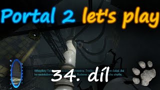 Portal 2 34 díl  Sabotáž výroby neurotoxinu [upl. by Dlawso294]