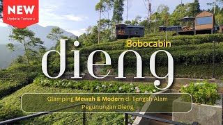 Glamping Mewah amp Modern di Tengah Alam Pegunungan Dieng  Bobocabin Dieng Wonosobo [upl. by Binah]