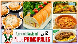 🎅5 RECETAS para la CENA o COMIDA de NAVIDAD 🎄que PUEDES HACER el DÍA de ANTES😋¡DELICIOSOS [upl. by Cirdes]