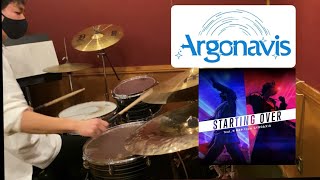 【Argonavis feat 旭 那由多 from GYROAXIA】 ｢STARTING OVERfeat旭 那由多｣ Drum covered by 御北トモヤ [upl. by Amiel]