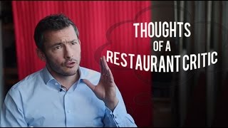 Being a Restaurant Critic  Giles Coren [upl. by Ahtelahs4]