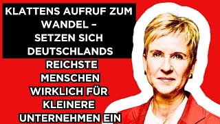 🔴Susanne Klatten  Setzen sich Deutschlands reichste Menschen wirklich für kleinere Unternehmen ein [upl. by Capriola]