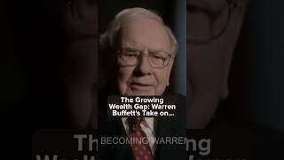 Growing Wealth Gap Warren Buffett’s Take [upl. by Gianina763]