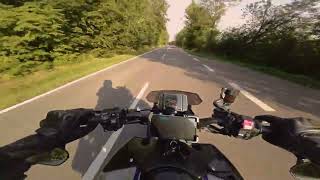 Yamaha MT09 SP 22 Summer ride  RAW Sound I 4K [upl. by Gide]