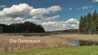 Die OSTERSEEN  eine stille Seen und Moorlandschaft mit den Alpen als Kulisse [upl. by Beale]