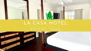 La Casa Hotel  Rooms Tour [upl. by Eillit]