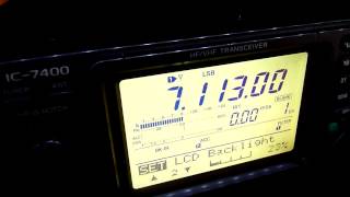 Test Icom IC7400 [upl. by Nnylrahc]