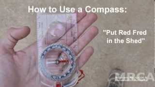 Compass 101  How to Use a Baseplate Compass [upl. by Lubbi]