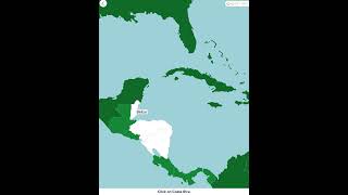 Seterra Central America in 6 seconds [upl. by Breeze]