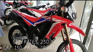 CRF 250 RX AND CRF150 PRICE UPDATE 2024 abelvlogstv7207 [upl. by Nataline]