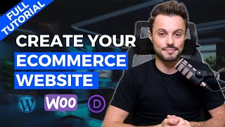 How to create your eCommerce Website with WordPress WooCommerce amp Divi  Full Tutorial for Beginner [upl. by Akinad]