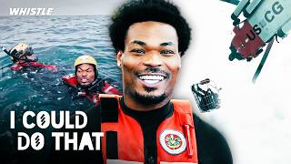 NFL Star Derwin James Vs EXTREME Coast Guard Training 🫣 [upl. by Akers618]