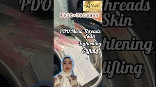 Would you try a PDO mono thread lift Results at the end threadlift threads beauty [upl. by Dinin164]