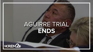 Trial of Richard Aguirre comes to an end both sides give closing arguments [upl. by Kirt]