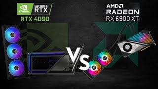 ROG Matrix RTX 4090 VS ROG Strix LC Radeon Rx 6900 XT ComparisonWho Is The Best Liquid Cooled Gpu [upl. by Nylyaj]