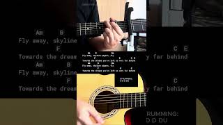 Skyline Pigeon  Elton John  Easy Guitar Chords Tutorial For Beginners guitarlessons [upl. by Clite]