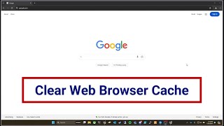 Clear Browser Cache Google Chrome amp Microsoft Edge [upl. by Llerrahs]