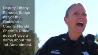 Gadsden County Sheriffs Deputy Tiffany Parsons Doesnt Give A Damn [upl. by Swinton]