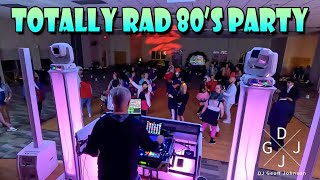 DJGJ Gig Log  Totally Rad 80s Party [upl. by Bluhm]