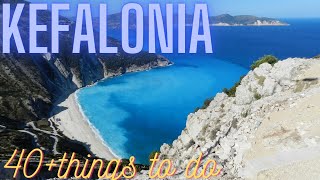 Kefalonia 40 things to do see feel eat and drink in Kefalonia island [upl. by Anwad]