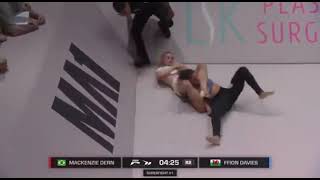 Ffion Davies submits Mackenzie Dern at CJI [upl. by Ion213]