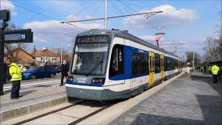 Első Tram train szerelvény Hódmezővásárhelyen [upl. by Ahseen]