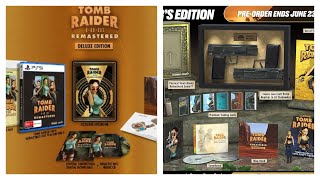 Tomb Raider IIIIII Remastered Deluxe VS Collector Edition Which one to get🤔 [upl. by Brandy350]