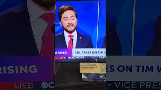 TheHill Talks SNL Making Fun Debate TimWalz Godbless JimGaffigan maya kamala silly funny [upl. by Ras301]