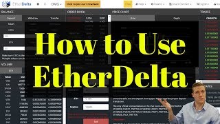 EtherDelta Tutorial  How to Buy ERC20 Tokens on EtherDelta [upl. by Ifar]