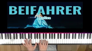 AYLIVA  Beifahrer Piano Cover [upl. by Gladdy39]