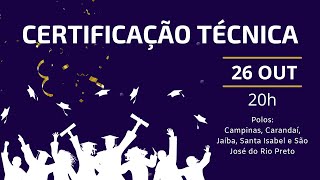 Certificação Técnica  Cursos Administração Logística e Qualidade EaD [upl. by Ariuqahs]