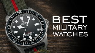 18 of the Best Military Watches Seiko Casio Marathon Tudor amp More [upl. by Ettesil]