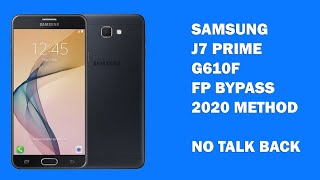 Samsung J7 Prime G610F FRP Bypass 2020  new update 2023 link in description [upl. by Alikee]