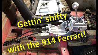 914 Ferrari Build  Episode 23 Shifter Cable Install [upl. by Elleraj]