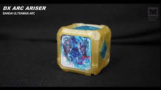 ALL Sound DX ULTRAMAN ARC Ariser Gold Cube [upl. by Kanter782]