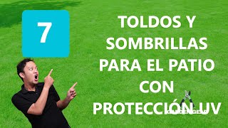 Top 7 Toldos Y Sombrillas Para El Patio Con Protección Uv [upl. by Haldas204]