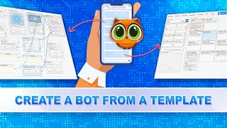 How to build a bot using templates in 1 minute [upl. by Acey]