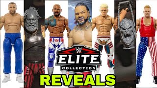 WWE ELITE 111 NEW FIGURE REVEALS  MORE [upl. by Rehsu]