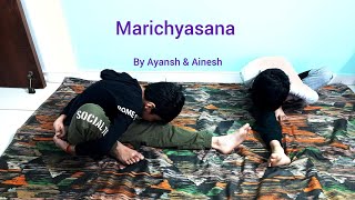 Marichyasana yoga [upl. by Trocki]