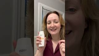 Watch me apply ISDIN SPF50 sunscreen spf mineralsunscreen skincare spf50 isdin [upl. by Aniret334]